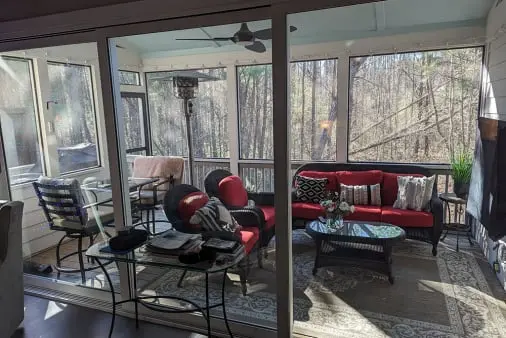 Removable Acrylic Panel For Screened Porch | WoodstockGeorgia